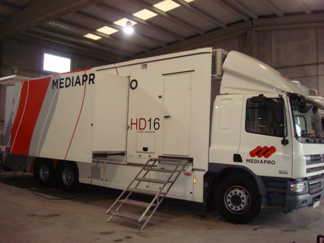 HD OB van destined for Brazil